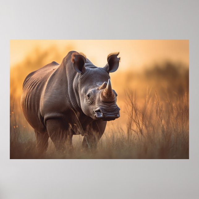 Rhino Poster (Vorne)