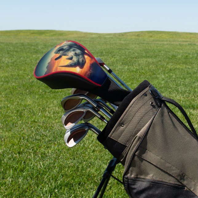 Rhino Sunset Safari Golf Headcover (In SItu)