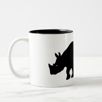 Rhino-Tasse Zweifarbige Tasse
