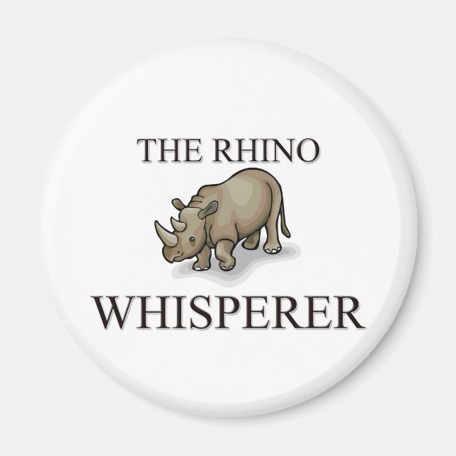 Rhino Whisperer Magnet (Vorne)
