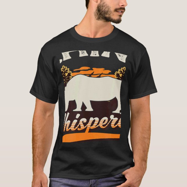 Rhino Whisperer T-Shirt (Vorderseite)