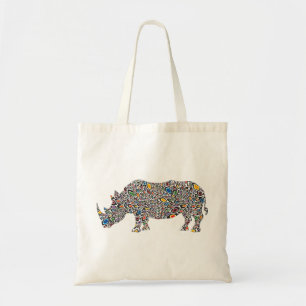 Rhinoceros-Cheetah Tragetasche