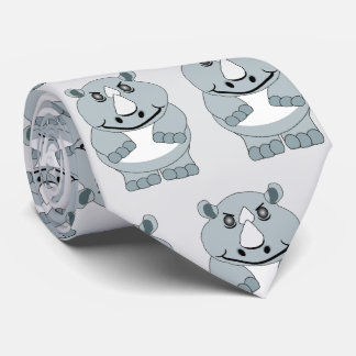 Rhinoceros Design Krawatte