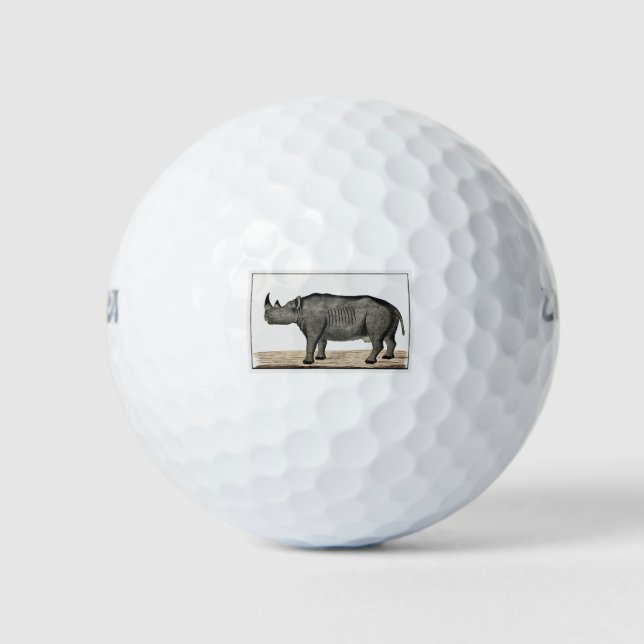 Rhinoceros Golfball (Vorderseite)