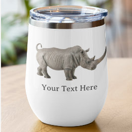 Rhinoceros Illustration Rhino Benutzerdefinierte M