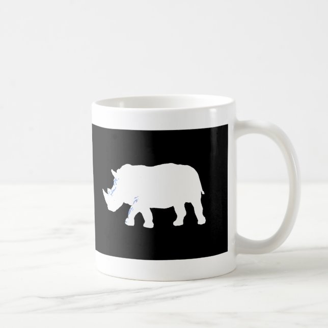 Rhinoceros Kaffeetasse (Rechts)