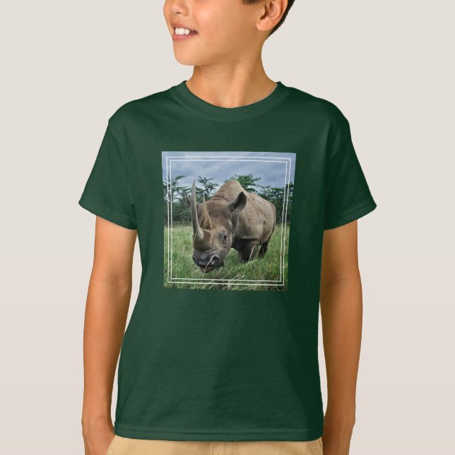 Rhinoceros | Kenia T-Shirt (Vorderseite)