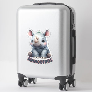 RHINOCEROS - KINDERZIMMER STICKER