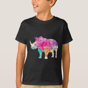 Rhinoceros Kunstvoll wandern im Valle Verzasca Rhi T-Shirt