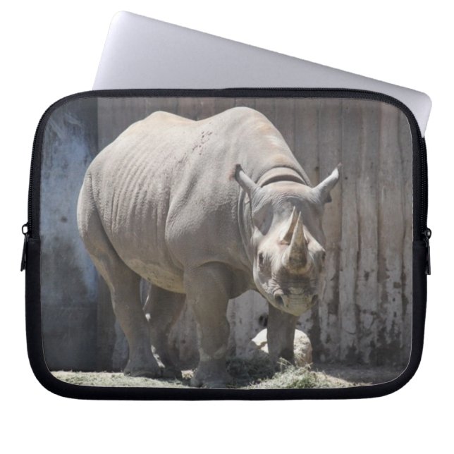 Rhinoceros Laptopschutzhülle (Vorderseite)