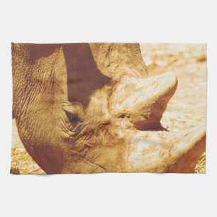 Rhinoceros-Liebe Handtuch