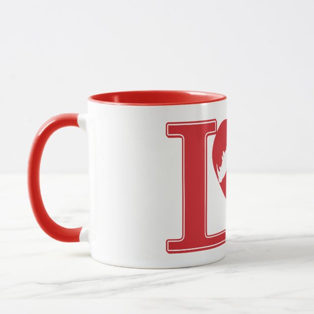 Rhinoceros-Liebe Tasse (Links)