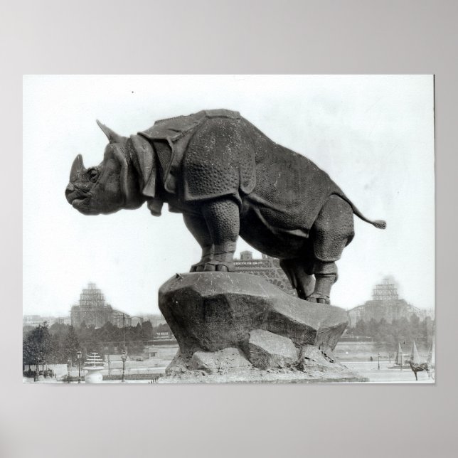 Rhinoceros Poster (Vorne)