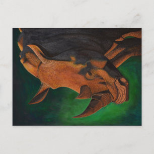 Rhinoceros Postkarte