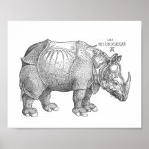 Rhinoceros Print