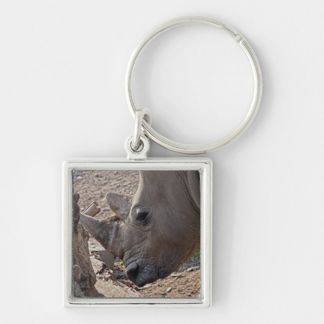 Rhinoceros Schlüsselanhänger (Vorne)