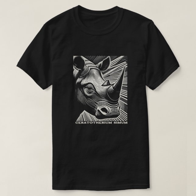 Rhinoceros T-Shirt (Design vorne)