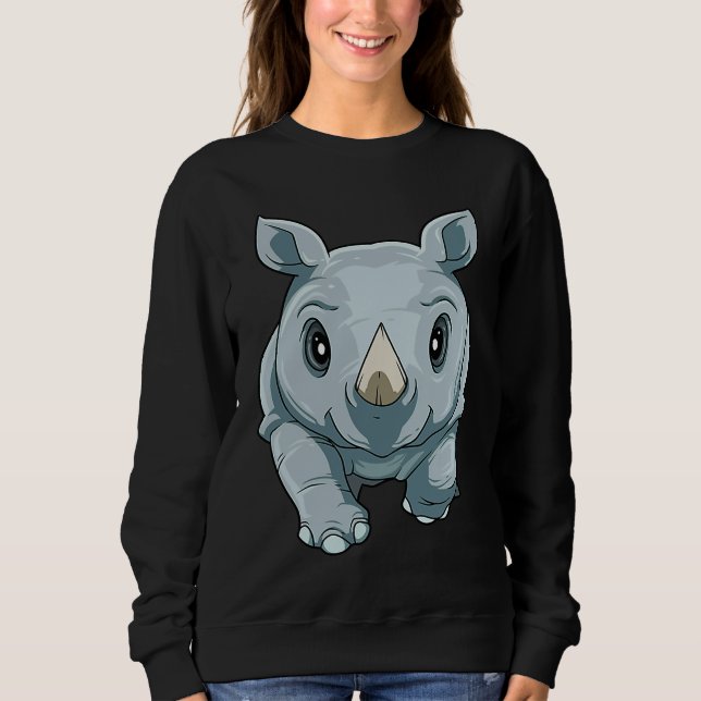 Rhinocersos Rhino Baby Sweatshirt (Vorderseite)