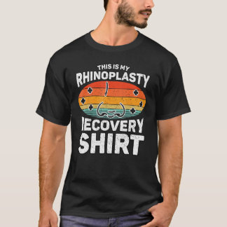 Rhinoplastie-Operation nach Nase-Operation Rhinop T-Shirt
