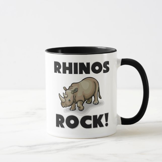 Rhinos-Felsen Tasse (Rechts)