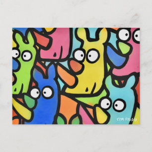 RHINOS GRAFFITI Postkarte