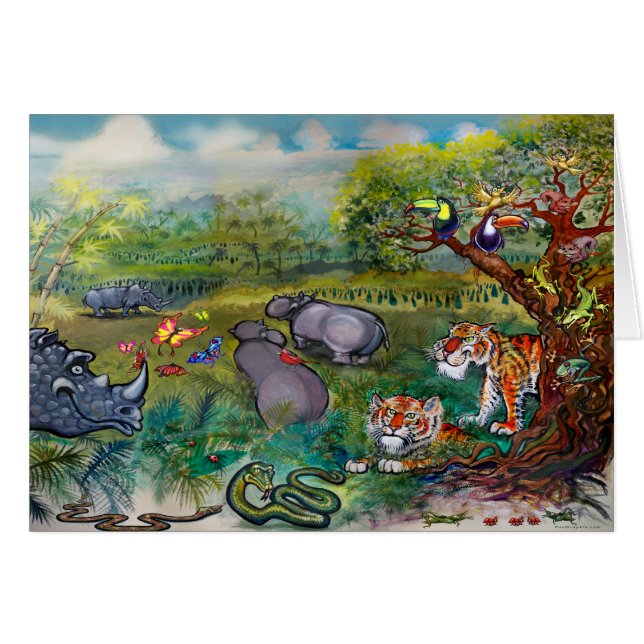 Rhinos Hippos und Tigers (Vorderseite (Horizontal))