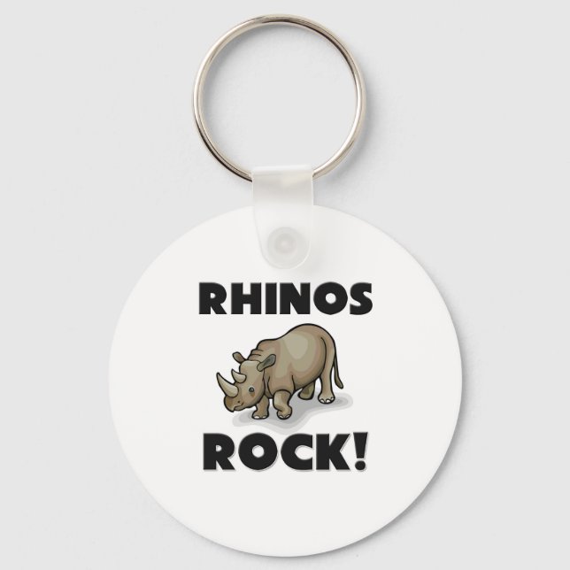 Rhinos Rock Schlüsselanhänger (Vorderseite)
