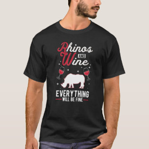 Rhinos und Wein Alles wird gut T-Shirt