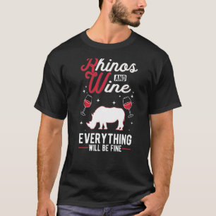 Rhinos und Wein Alles wird gut T-Shirt