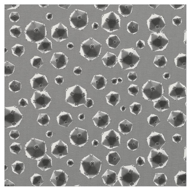 Rhinovirus Grau Stoff (Nahaufnahme)
