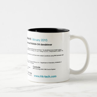 RHK Technologie - Februar 2010 IOM Kaffee-Tasse Zweifarbige Tasse