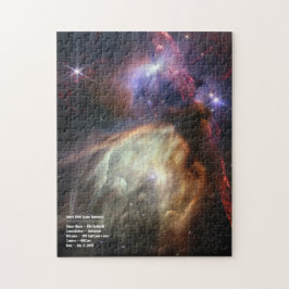 Rho Ophiuchi Jubiläumsbild von JWST Telescope Puzzle