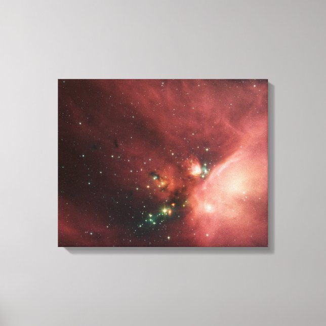 Rho-Ophiuchi-Nebel 2 Leinwanddruck (Vorderseite)
