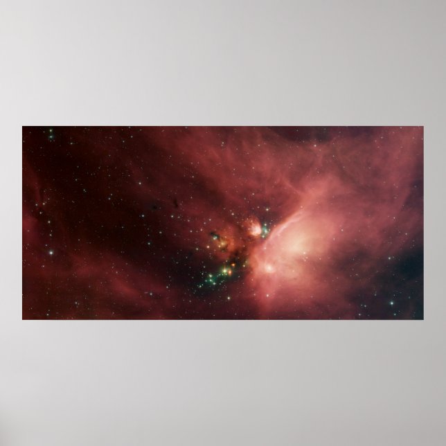 Rho-Ophiuchi-Nebel 2 Poster (Vorne)