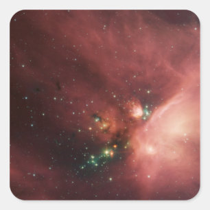 Rho-Ophiuchi-Nebel 2 Quadratischer Aufkleber