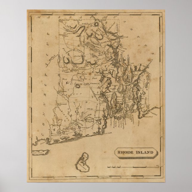 Rhode Island 4 Poster (Vorne)