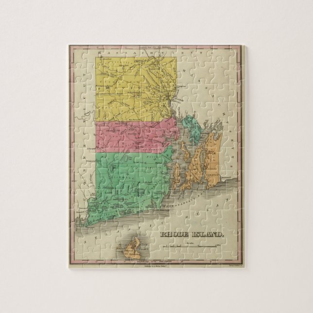 Rhode Island 6 Puzzle (Vertikal)