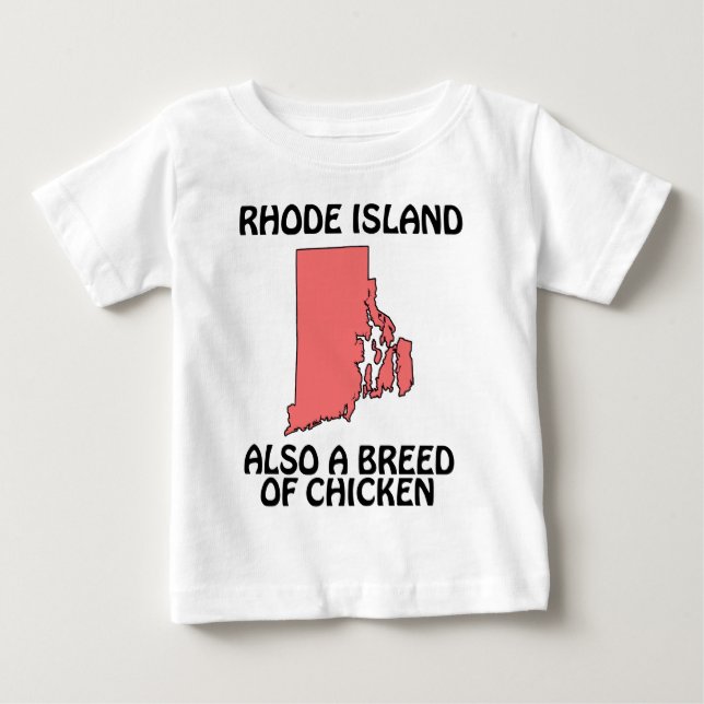 Rhode Island - auch eine Hühnerzucht Baby T-shirt (Vorderseite)