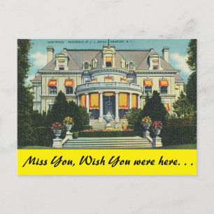 Rhode Island, Chetwood, Newport Postkarte
