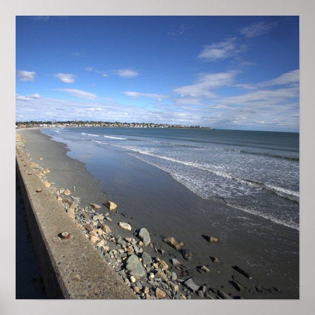 Rhode Island Cliff Walk Poster (Vorne)