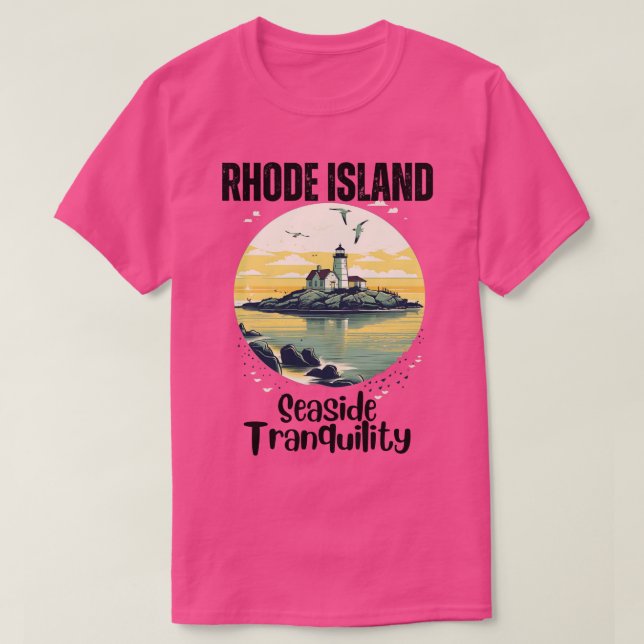 Rhode Island - Die Ruhe am Meer 1 T-Shirt (Design vorne)