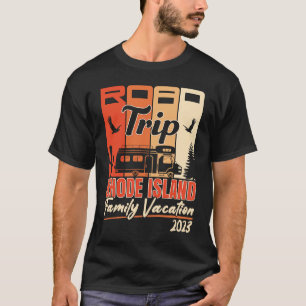 Rhode Island Familienurlaub RV-Straßenreise Berg T-Shirt