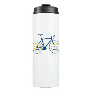 Rhode Island Flag Cycling Thermosbecher
