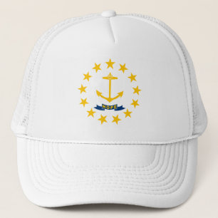 RHODE ISLAND FLAG TRUCKERKAPPE