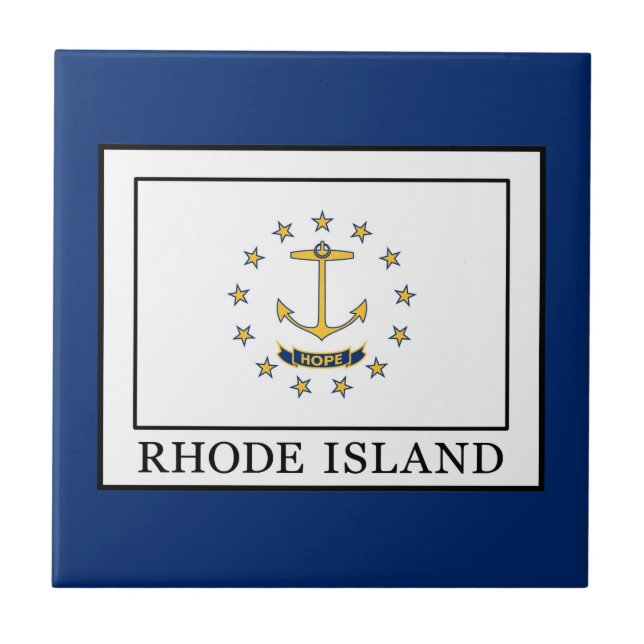 Rhode Island Fliese (Vorderseite)