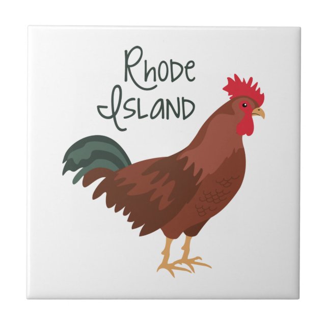 Rhode Island Fliese (Vorderseite)