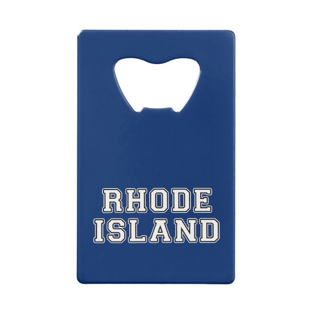 Rhode Island Geldbeutel Flaschenöffner (Vorderseite)