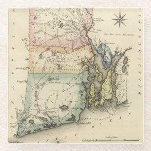 Rhode Island Glasuntersetzer