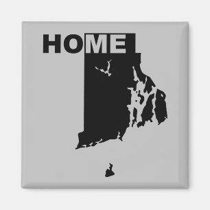 Rhode Island Heimweg von State Kühlschrankmagnet Magnet