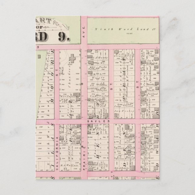 Rhode Island Katholische Orphan Asylum Atlas Karte (Vorderseite)